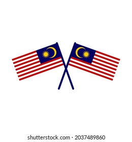 Malaysia Flag Icon Logo Design Vector Stock Vector (Royalty Free ...