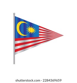 Malaysia flag images illustration design