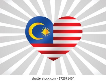 Malaysia flag themes idea design