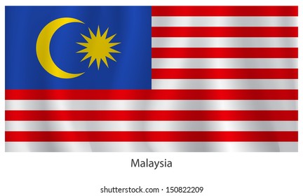 Bendera malaysia kartun