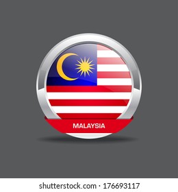 Malaysia Flag Vector Icon
