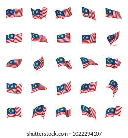 Malaysia flag, vector illustration