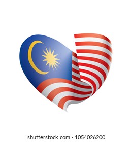 Malaysia flag, vector illustration