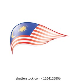 Malaysia flag, vector illustration