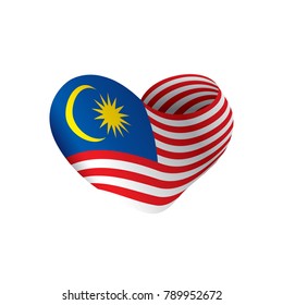 Malaysia-Flagge, Vektorgrafik