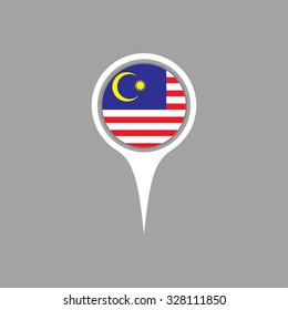malaysia flag,pin