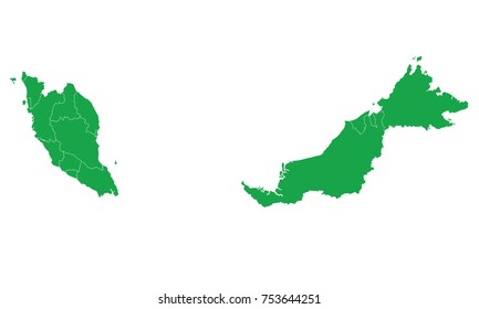 Malaysia green map