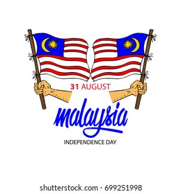 Malaysia Independence Day card