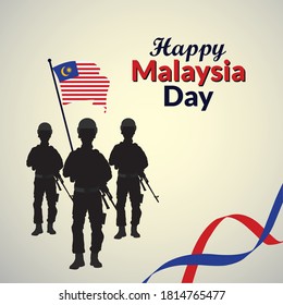 Malaysia Independence Day.Happy National Day Malaysia Vector Patriotic card. banner posters, cards,Vector Illustration.