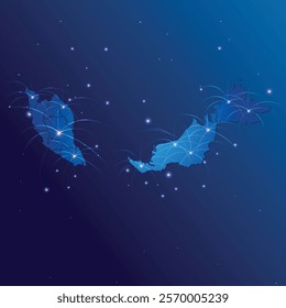 Malaysia map world internet network