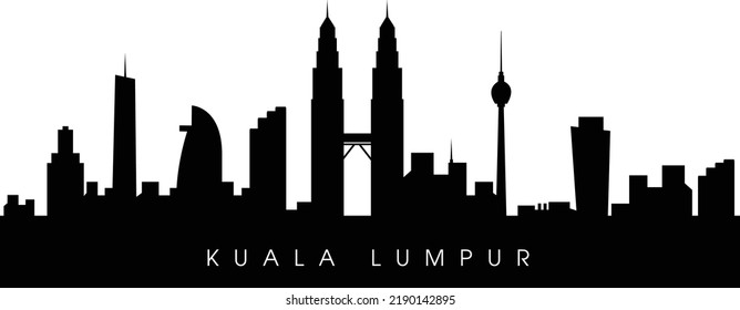 Fondo del edificio Merdeka Kuala Lumpur de Malasia