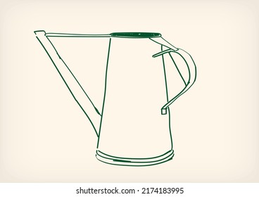 Malaysia Nanyang Kopitiam Pitcher Doodle