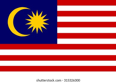 Malaysia Nation Flag