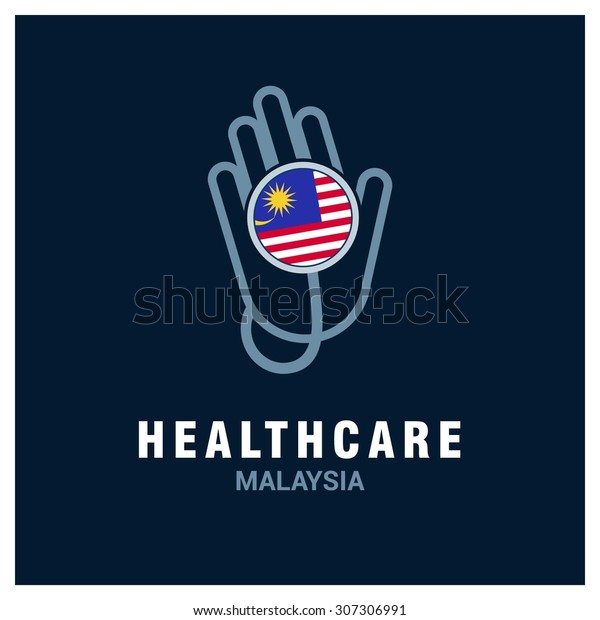 Malaysia National Flag On Stethoscope Health Stock Vector Royalty Free 307306991