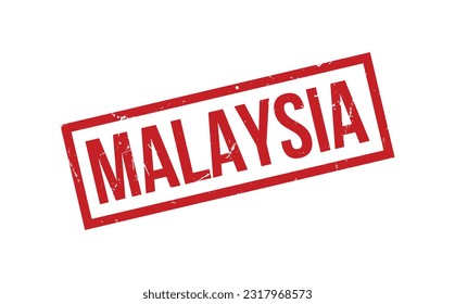 Vector de sellos de goma de Malasia