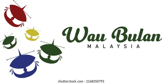 Malaysia Traditional Kite Know As Wau Bulan