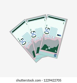 malaysian bank notes vector illustration 