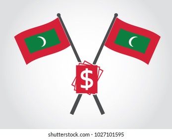 Maldive Emblem Dollar Bill