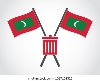 Maldive Emblem Garbage