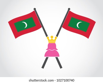Maldive Emblem Queen
