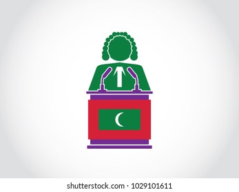Maldive Podium Judge Speech