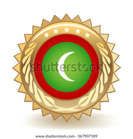Maldives Badge