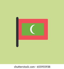 Maldives Icon Stock Vector (Royalty Free) 655955938 | Shutterstock