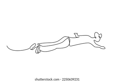 male adult falls to the ground mistake sick unhealthy line art