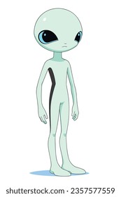 Male Alien in spacesuit 8