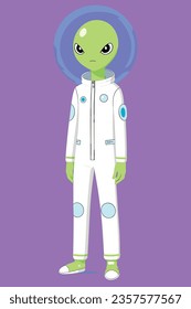 Male Alien in spacesuit 9