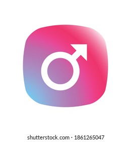 Male - App Icon Button