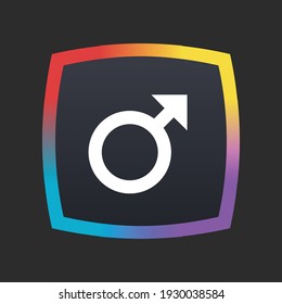 Male - App Icon Button