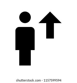 male up arrow