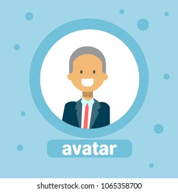 Male Avatar Businessman Profile Icon Element User Face