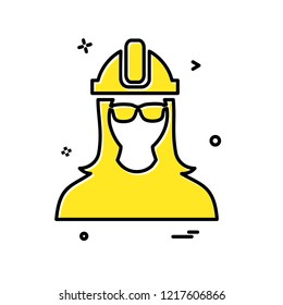 Male avatar icon design vector