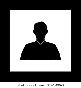 Male avatar Icon Vector.