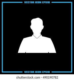 Male avatar Icon Vector