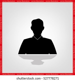 Male avatar Icon Vector
