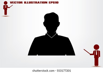 Male avatar Icon Vector