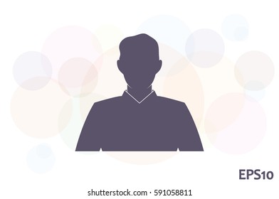 Male avatar Icon Vector