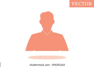 Male avatar Icon Vector.