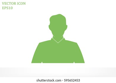 Male avatar Icon Vector.