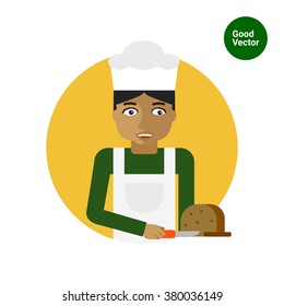 Male baker
