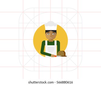 Male baker