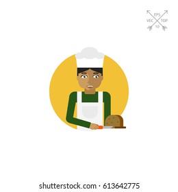 Male baker