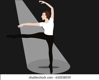 male ballet dancer
