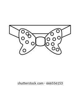 Male bow tie