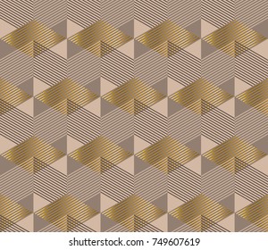 Male business style seamless pattern vector illustration. Concept geometric tile background for luxury man surface print and web design, background, fabric. 
