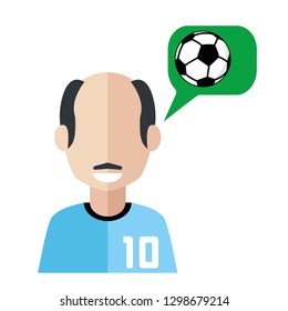 Male characters. Vector illustration - Vector