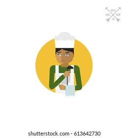 Male chef portrait